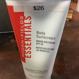Rodan & Fields Body Sunscreen